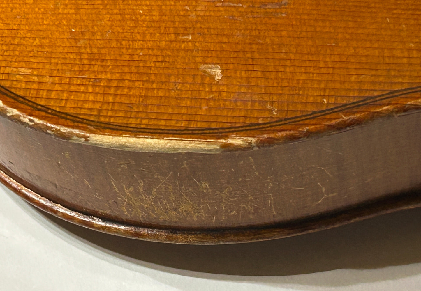 ANTIQUE VIOLIN SIGNED ALBERTO BERTINI NAPLES 1909