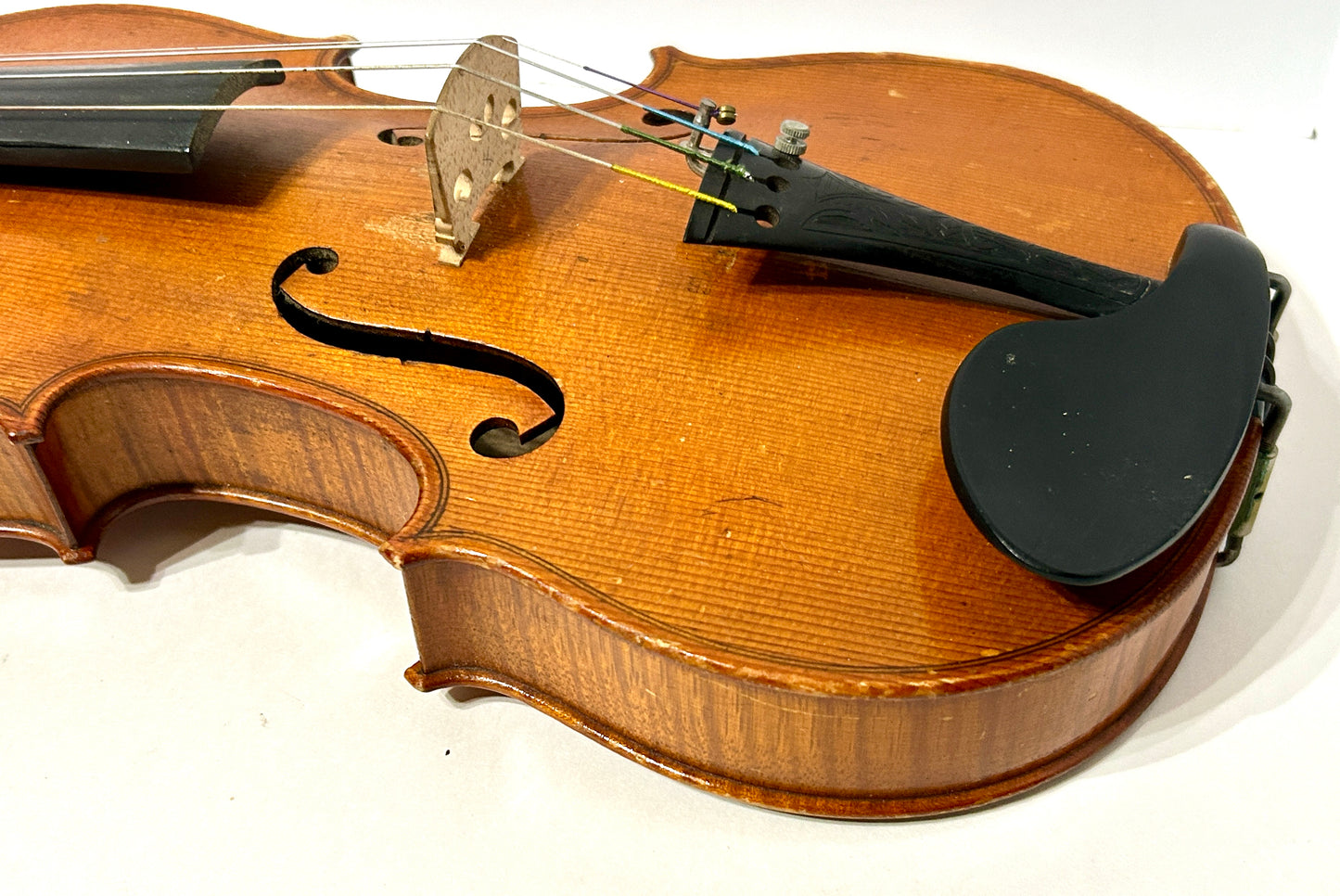 ANTIQUE VIOLIN SIGNED ALBERTO BERTINI NAPLES 1909