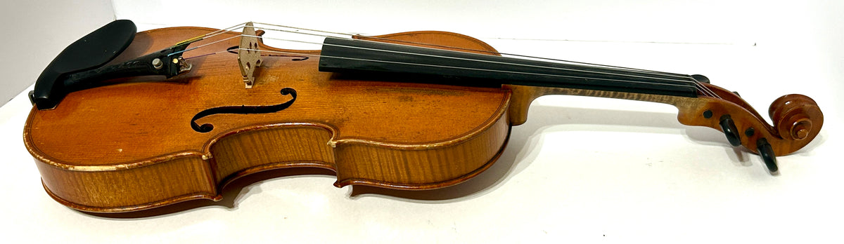 ANTIQUE VIOLIN SIGNED ALBERTO BERTINI NAPLES 1909