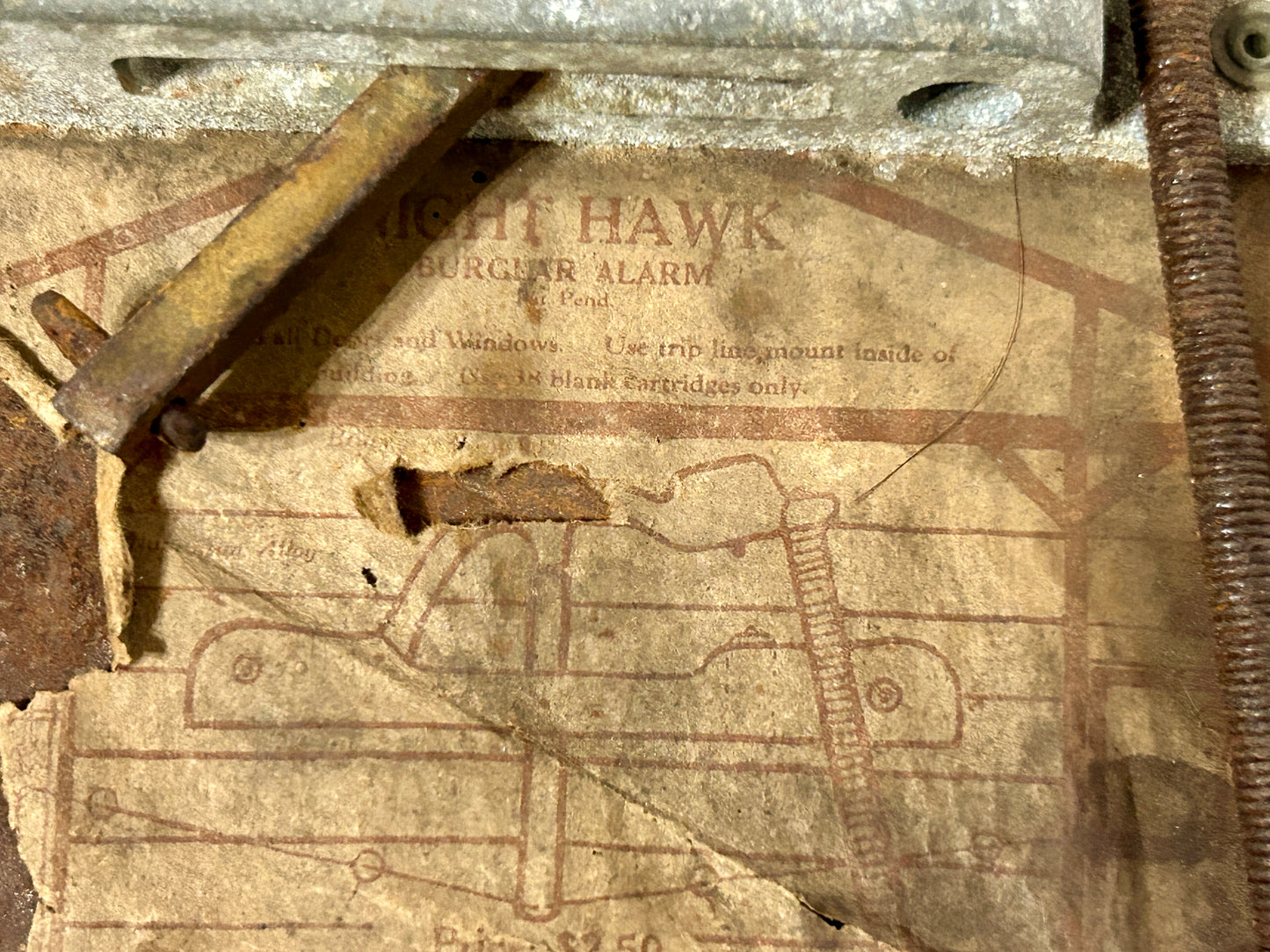 ANTIQUE ALARM GUN