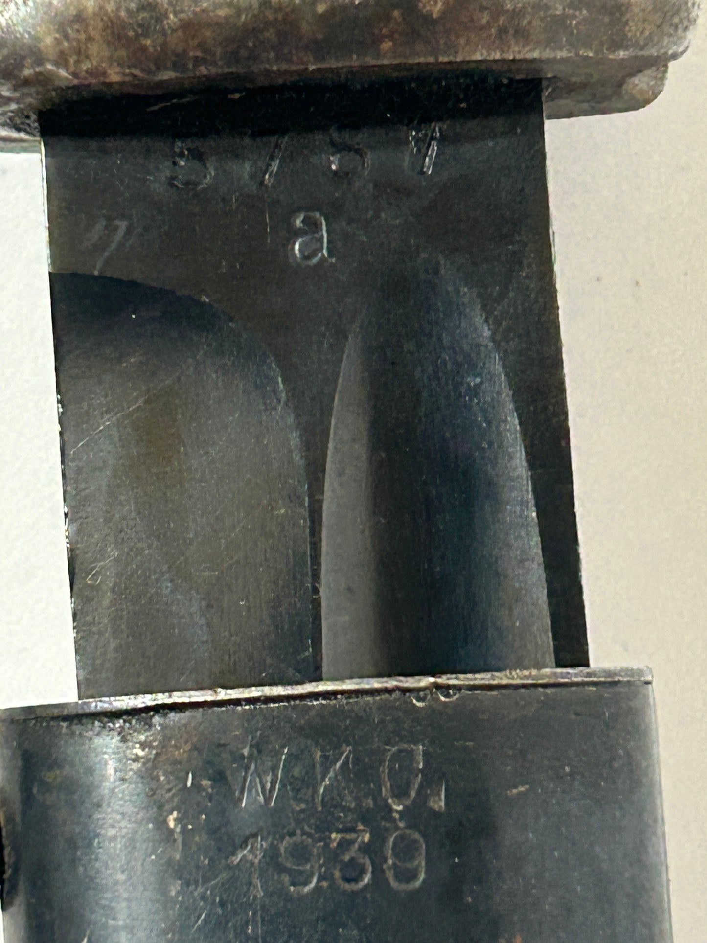 GERMAN W K C 1939 BAYONET AND SCABBARD