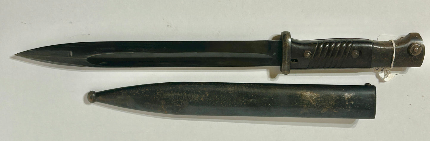 GERMAN W K C 1939 BAYONET AND SCABBARD