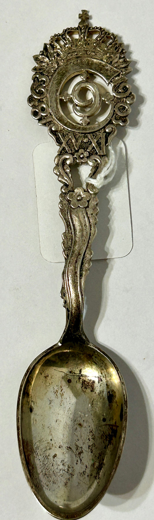 STERLING SILVER KING CHRISTIAN OF DENMARK SPOON