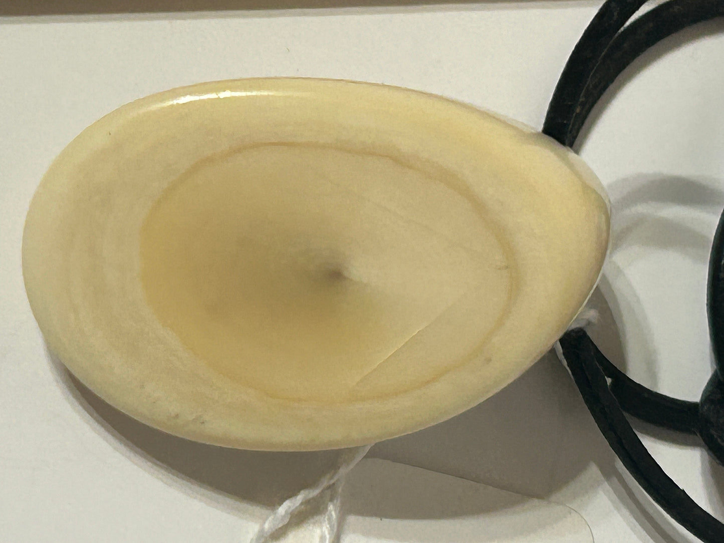IVORY TOOTH SCRIMSHAW NECKLACE