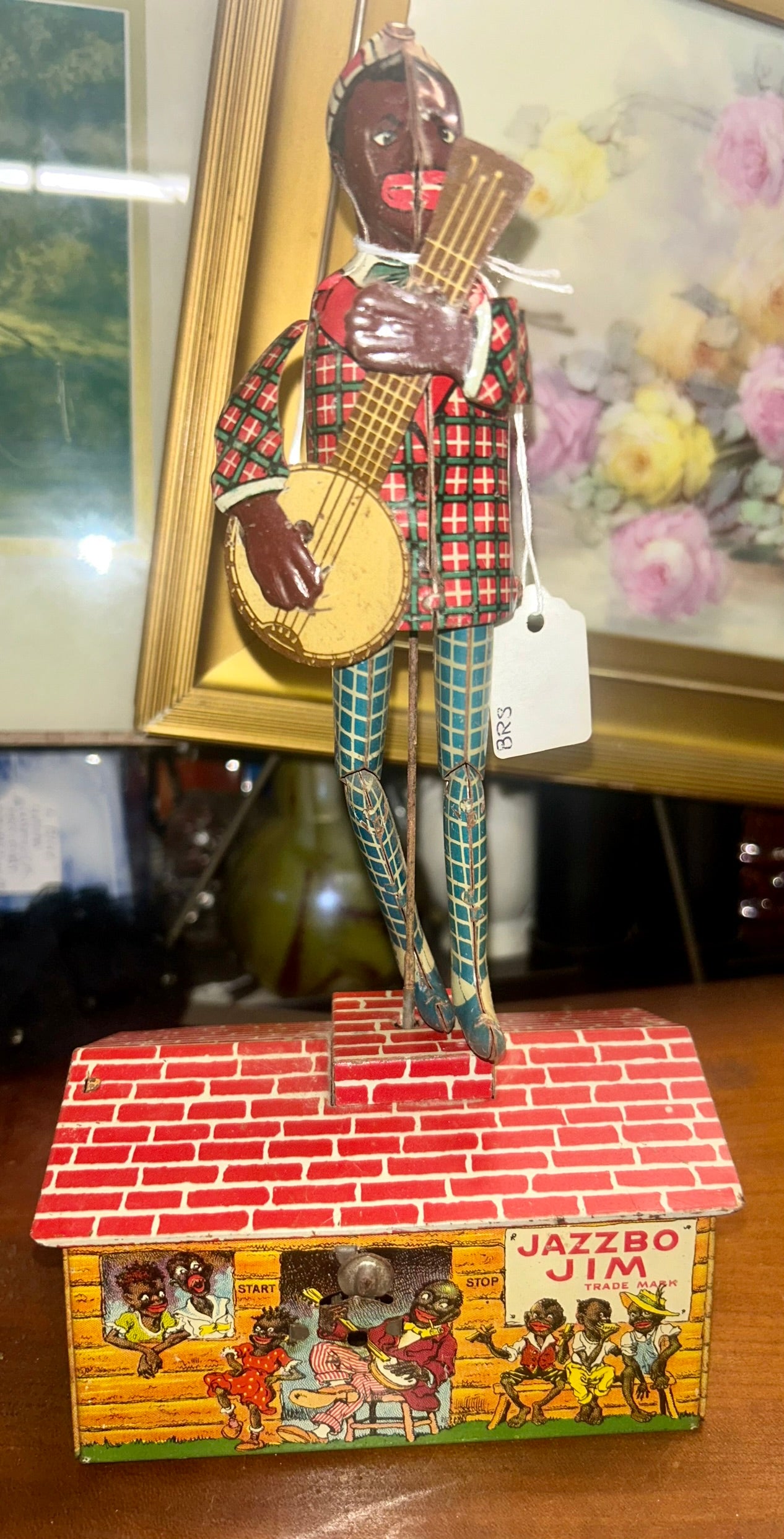 JAZZBO JIM WIND UP DANCER TOY