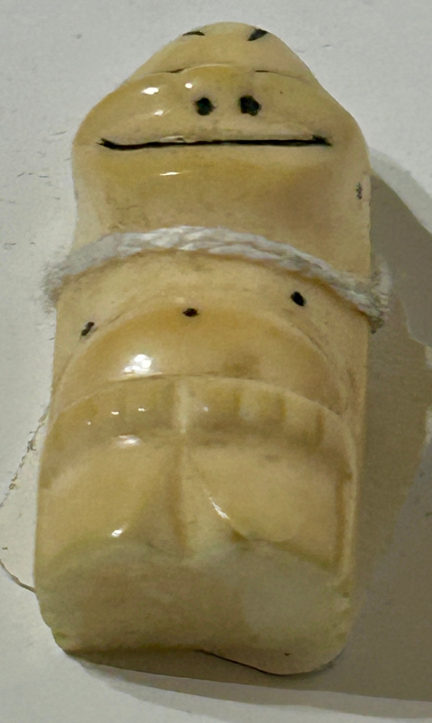 WALRUS IVORY SMALL CARVED BILLIKEN