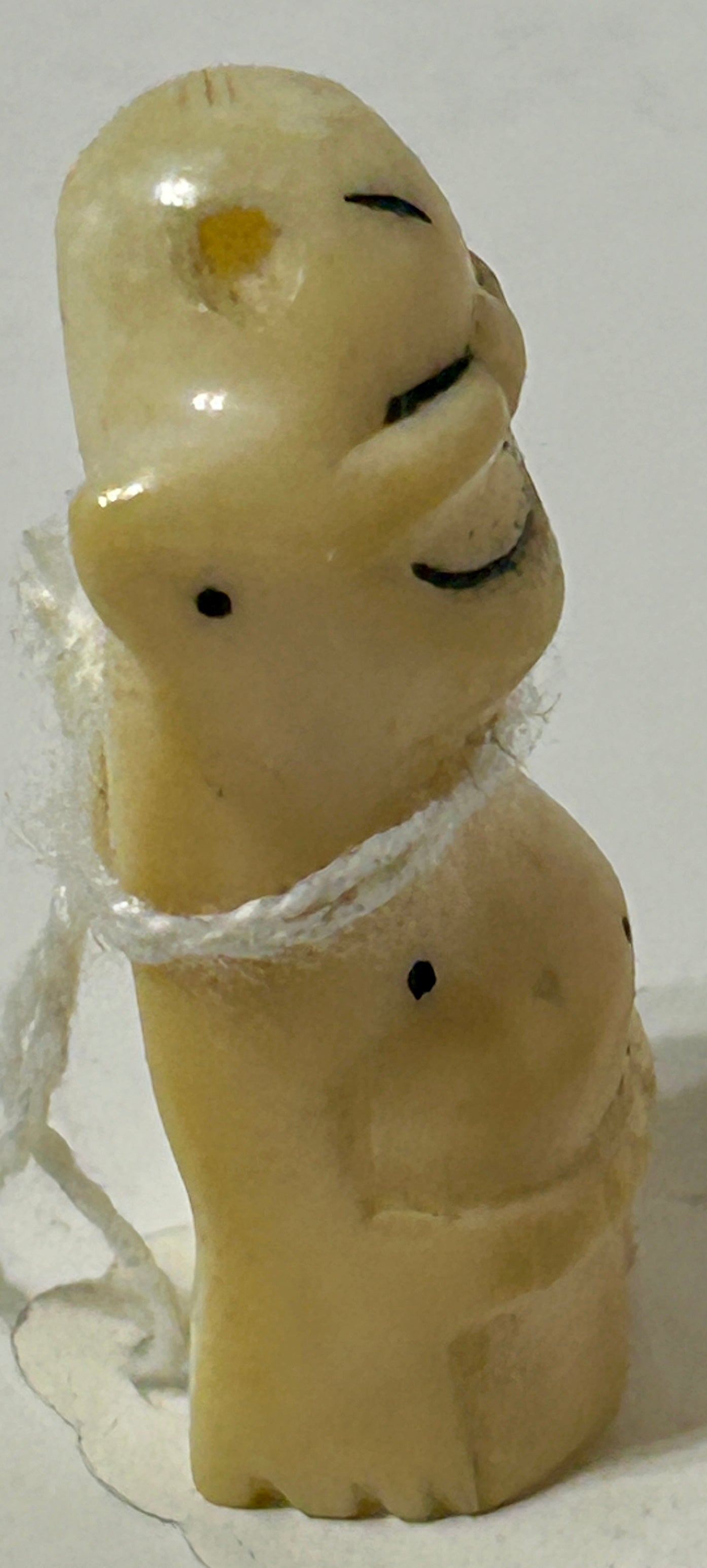 WALRUS IVORY SMALL CARVED BILLIKEN