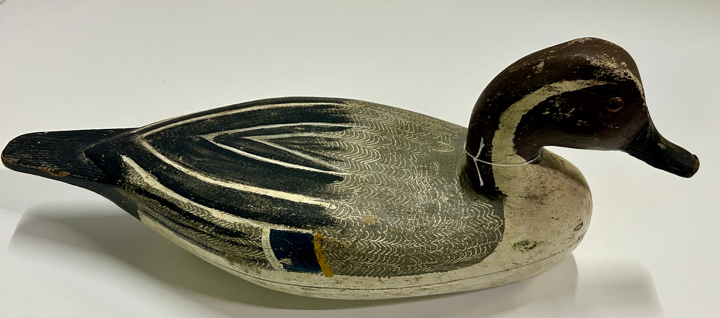 DUCK DECOY BY SKIP BARTO, ILLINOIS- PINTAIL DUCK