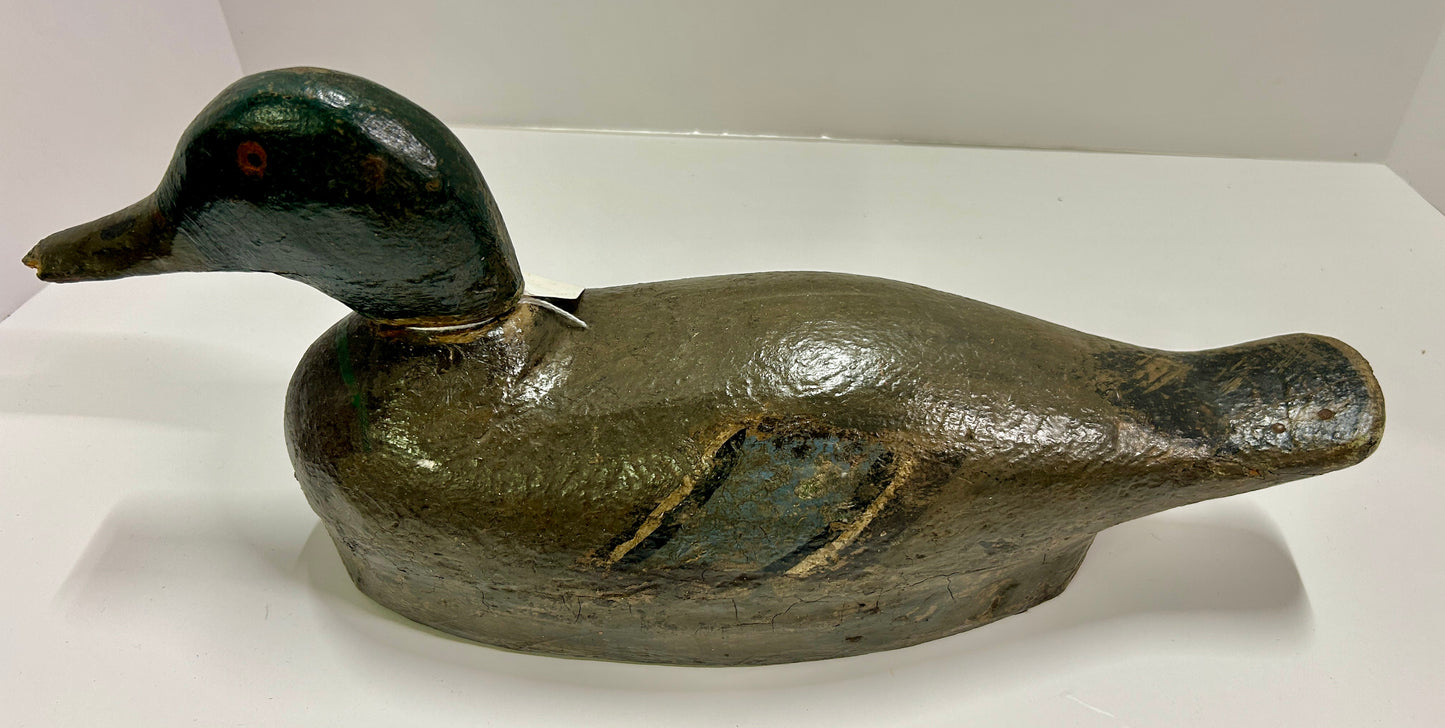 WOODEN ANTIQUE DUCK DECOY