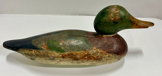 WOODEN DUCK DECOY ANTIQUE