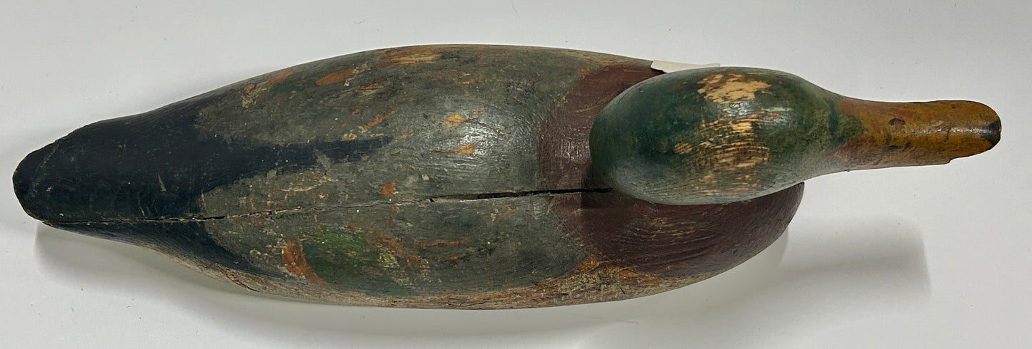 WOODEN DUCK DECOY ANTIQUE