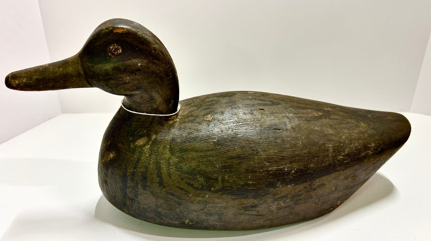DUCK DECOY ANTIQUE WOODEN
