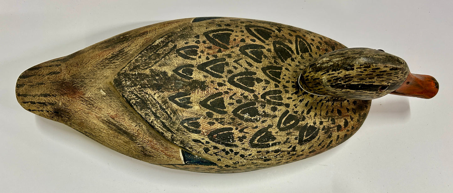 DUCK DECOY PAINTED ANTIQUE