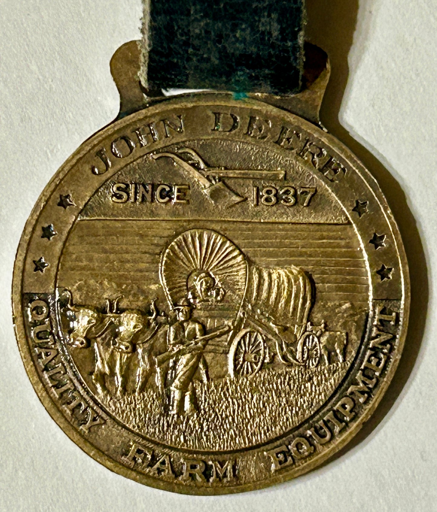 JOHN DEERE FARM IMPLEMENT WATCH FOB