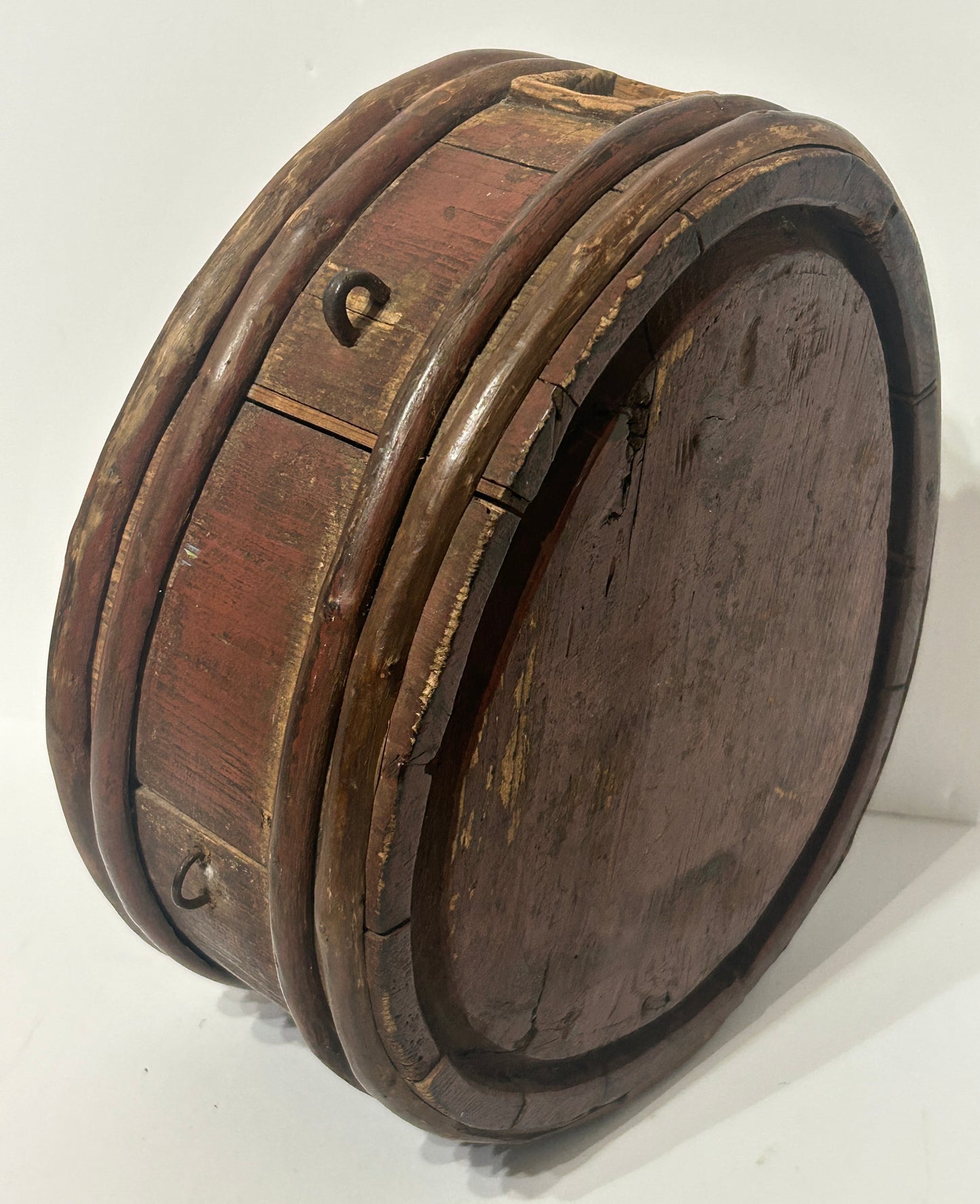 POWDER KEG OR CANTEEN REVOLUTIONARY WAR PERIOD ANTIQUE