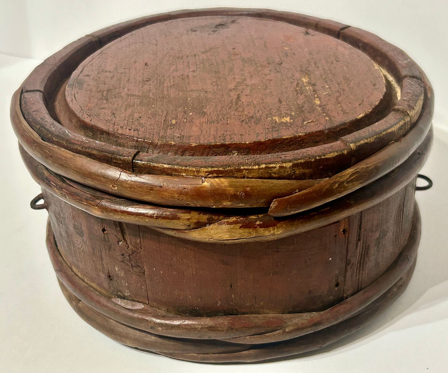 POWDER KEG OR CANTEEN REVOLUTIONARY WAR PERIOD ANTIQUE