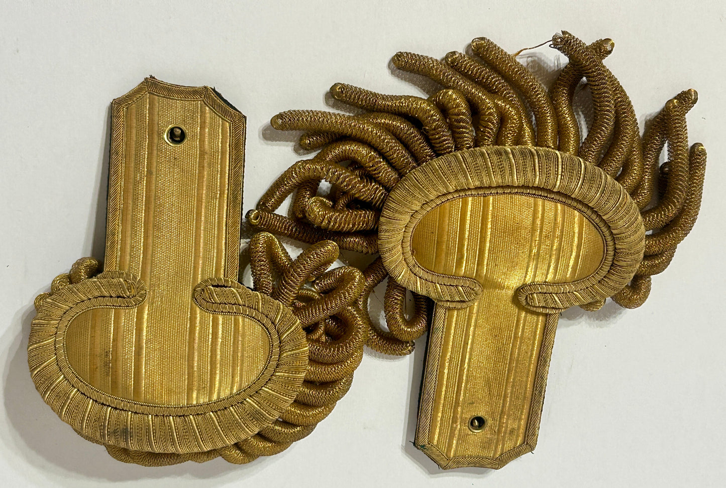 MILITARY EPAULETTES BY MEYER OF NEW YORK