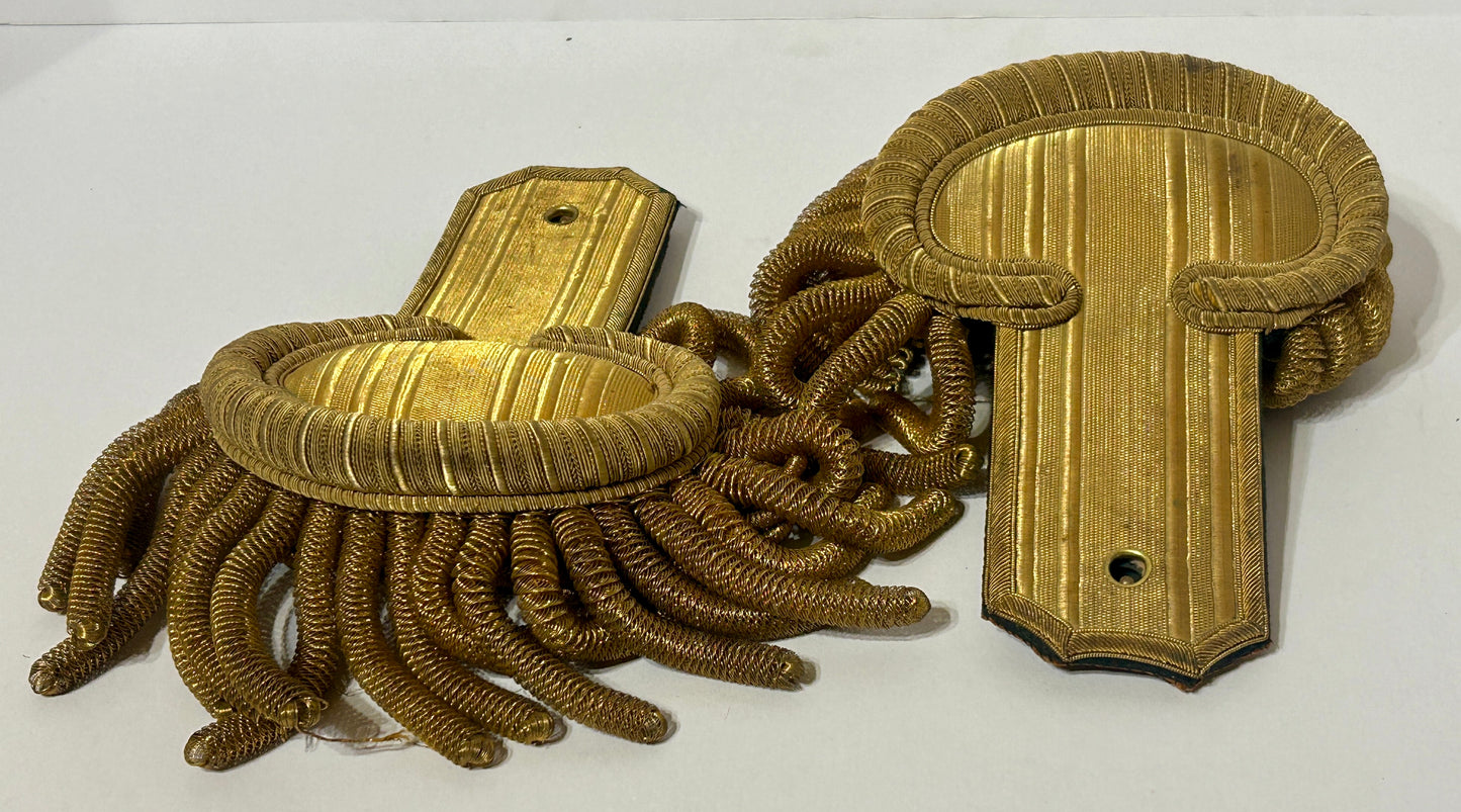 MILITARY EPAULETTES BY MEYER OF NEW YORK