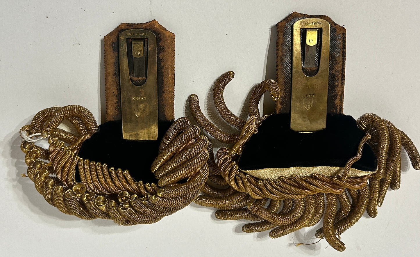 MILITARY EPAULETTES BY MEYER OF NEW YORK