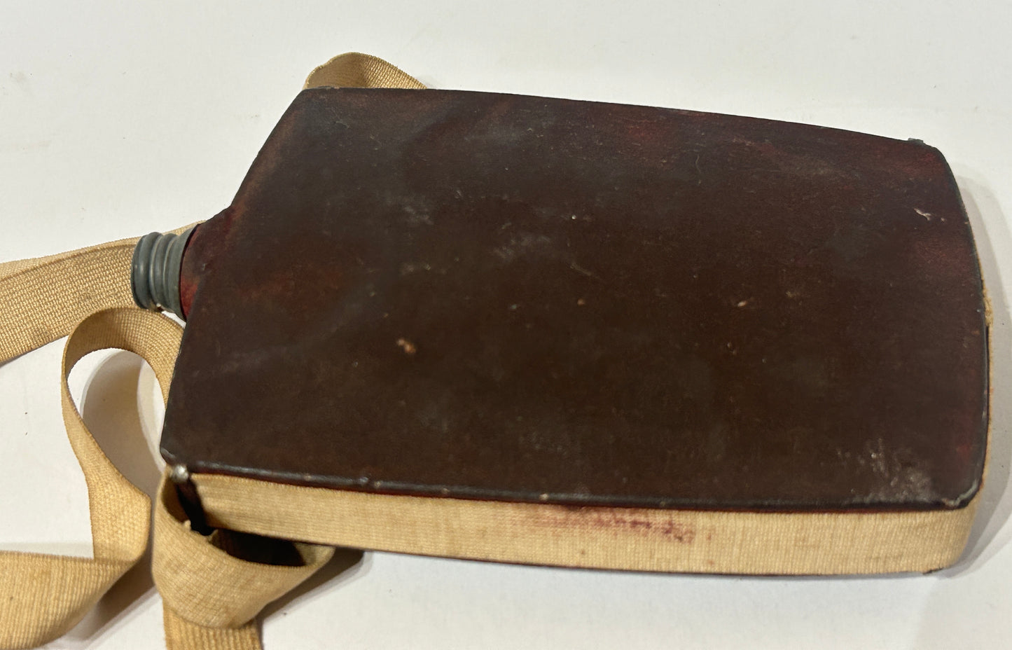 TIN CANTEEN RECTANGULAR ANTIQUE