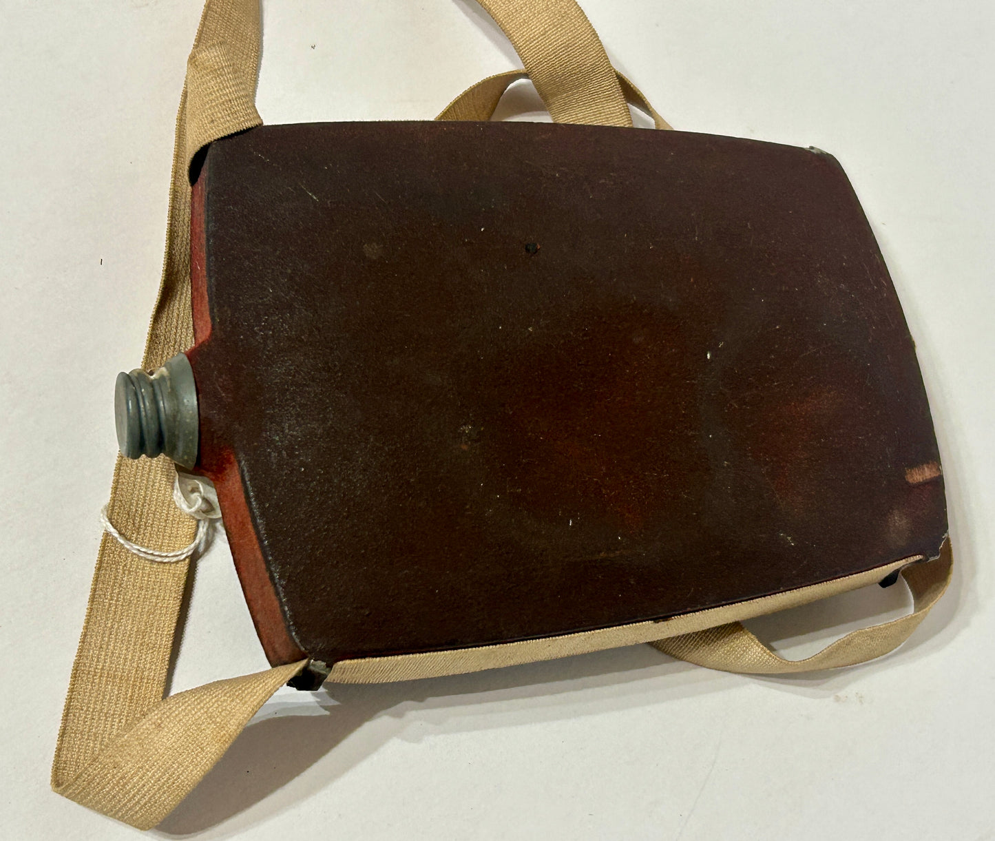 TIN CANTEEN RECTANGULAR ANTIQUE