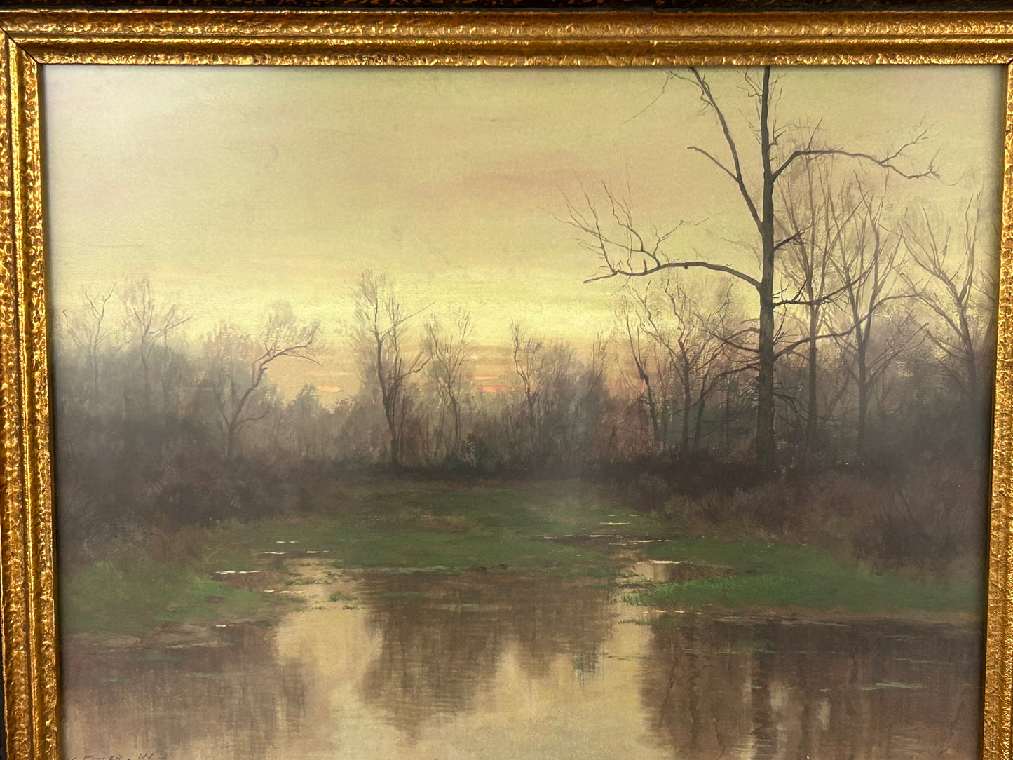 WILLIAM CROTHERS FITTER NEW YORK AND PENNSYLVANIA ARTIST WATERCOLOR LANDSCAPE