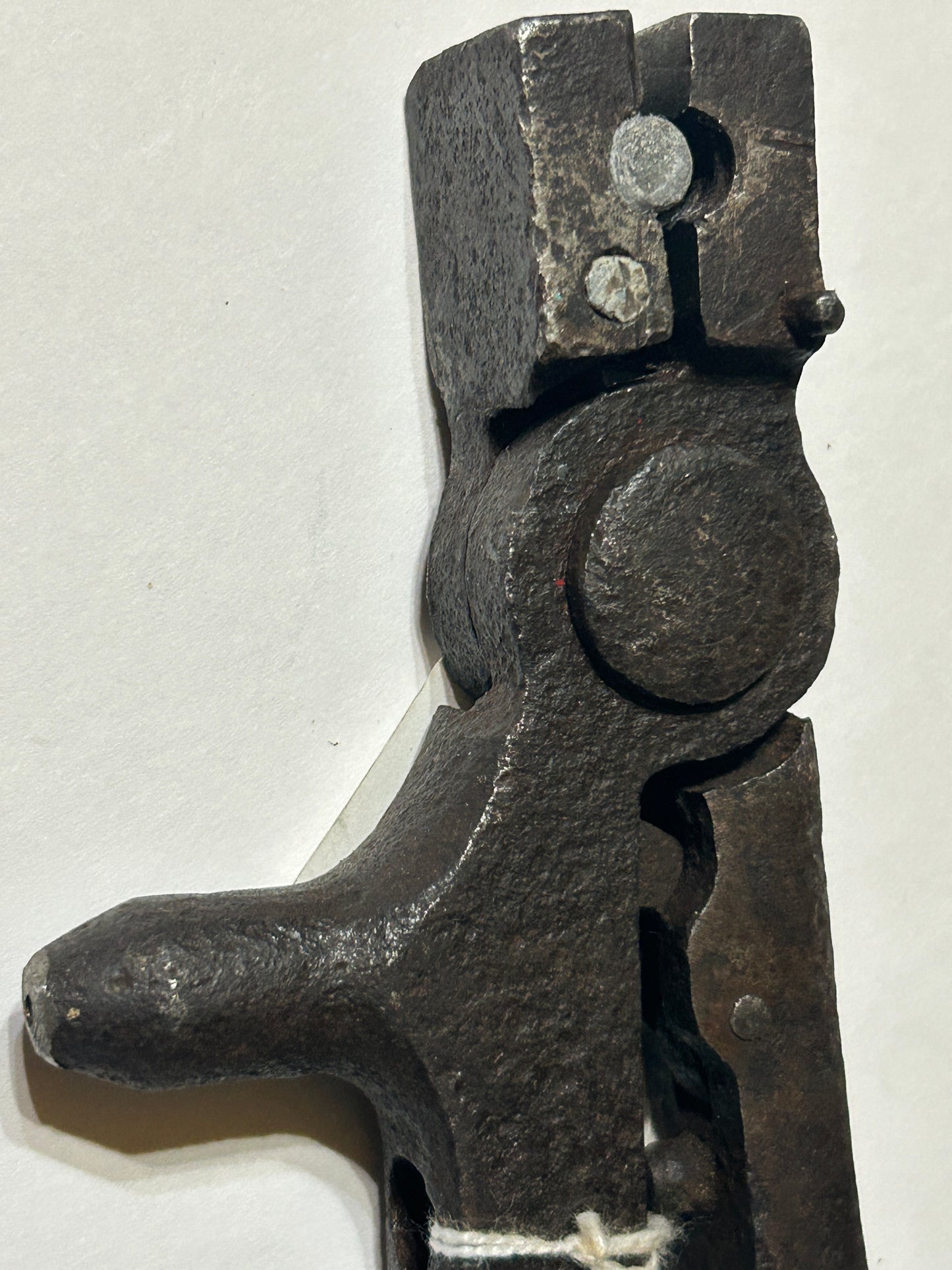 ANTIQUE IRON BULLET MOLD