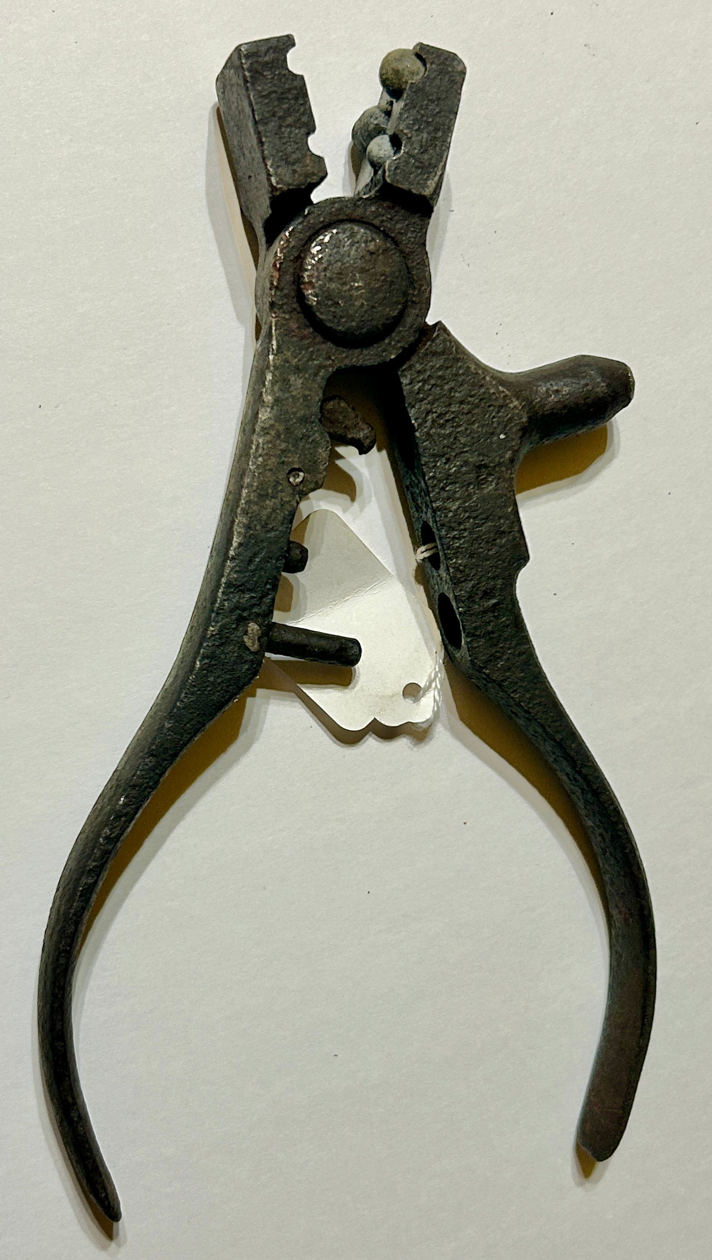 ANTIQUE IRON BULLET MOLD
