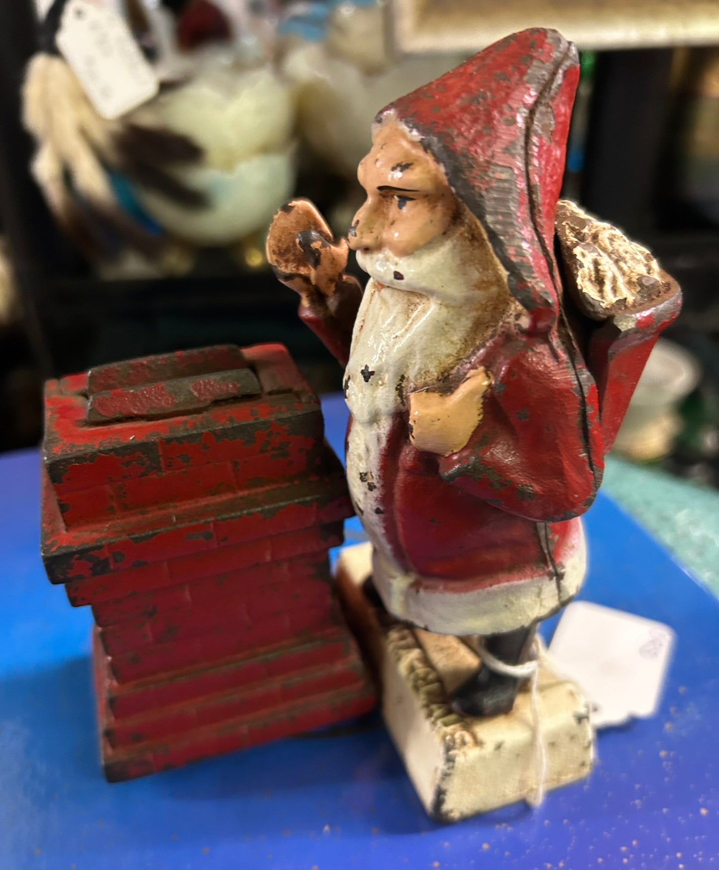 SANTA CLAUS ANTIQUE MECHANICAL BANK