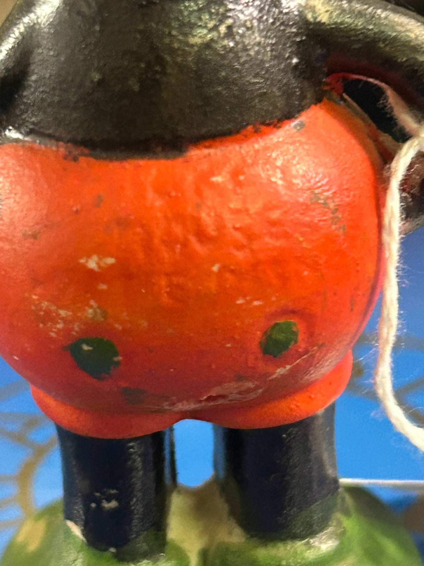 MICKEY MOUSE WITH DRUM BISQUE FIGURE
