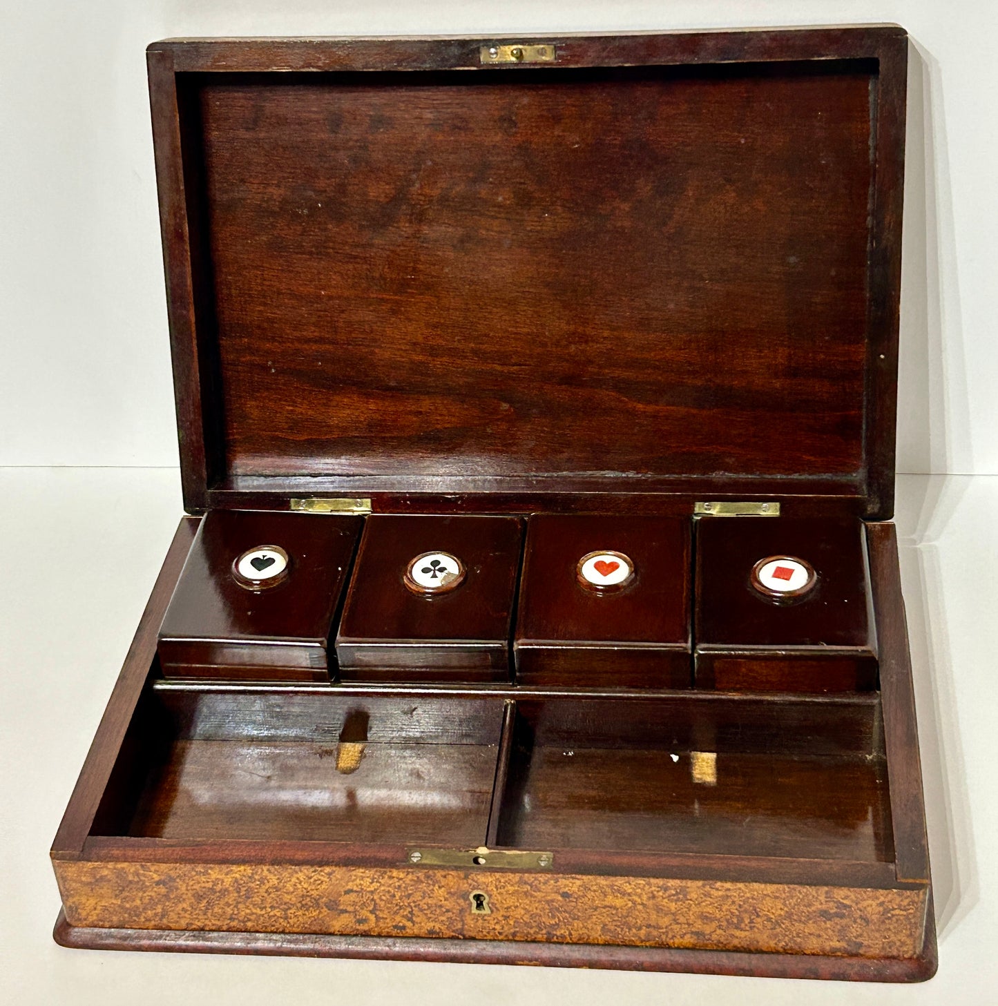 ANTIQUE CARD COUNTERS BOXED SET