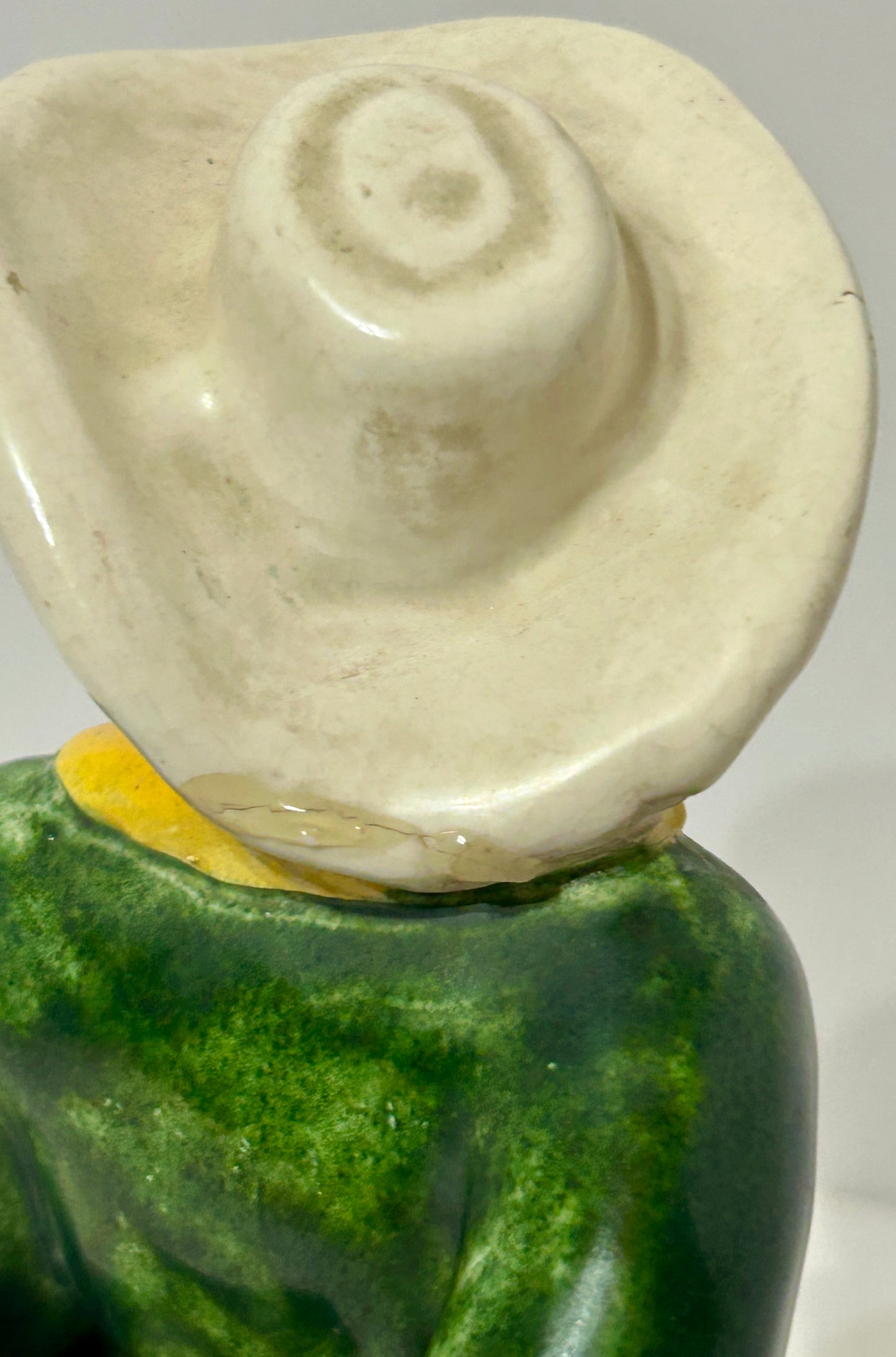 CERAMIC PAIR OF COWBOY FIGURES BY IVAR OF HOLLYWOOD