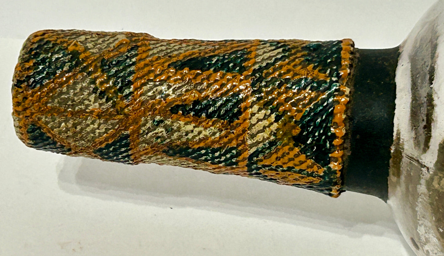 SHIP IN BOTTLE FOLK ART CARVING