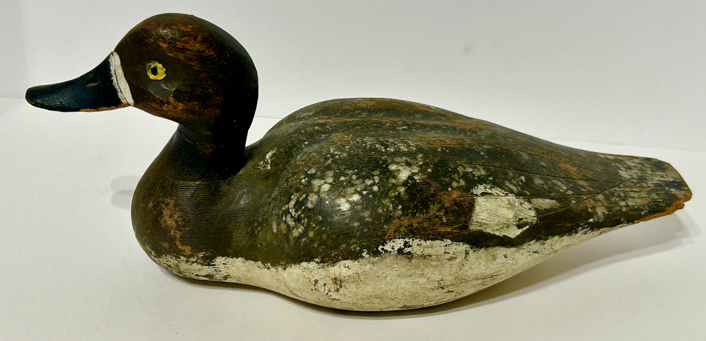 ANTIQUE CARVED WOOD DUCK DECOY