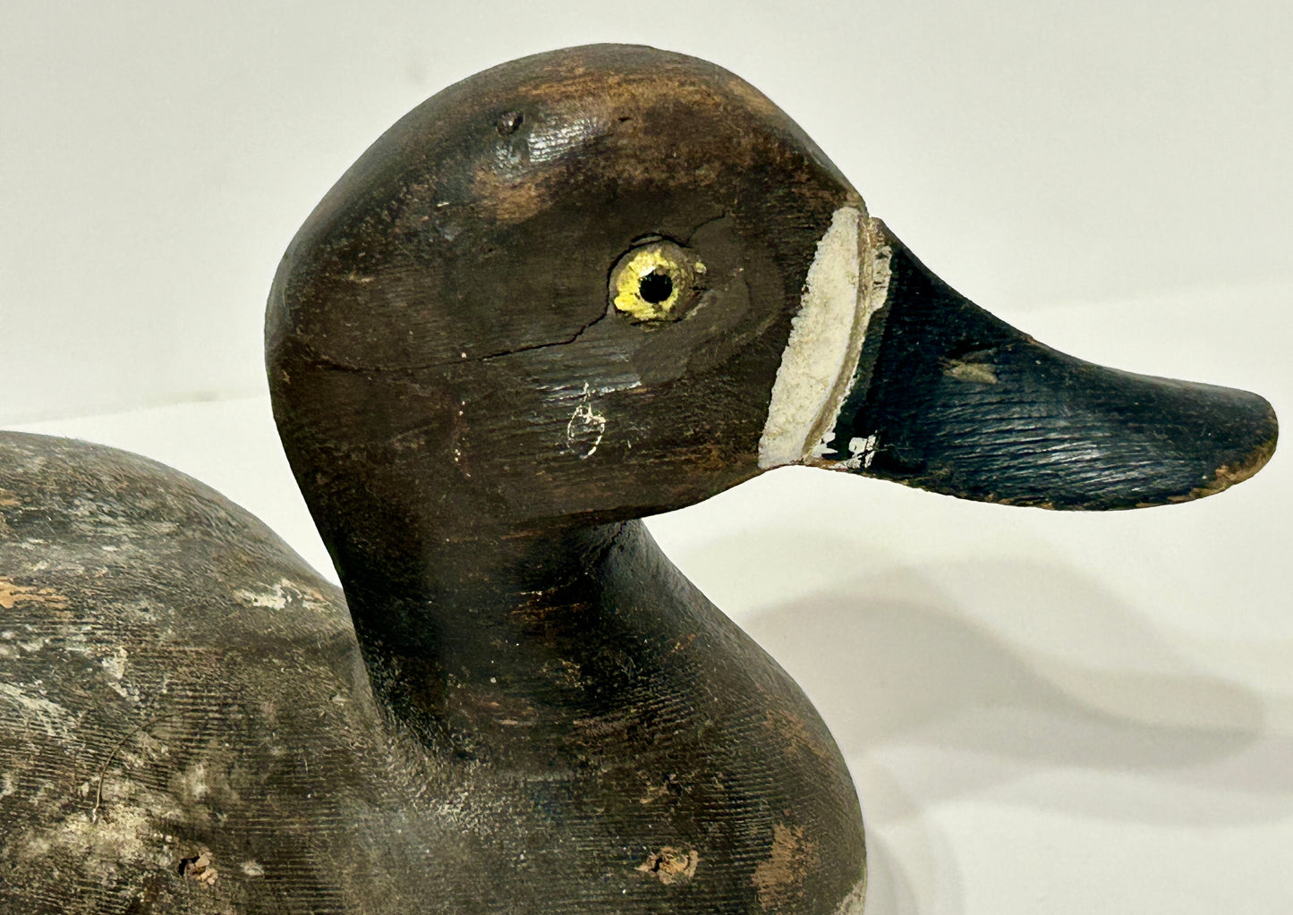 ANTIQUE CARVED WOOD DUCK DECOY