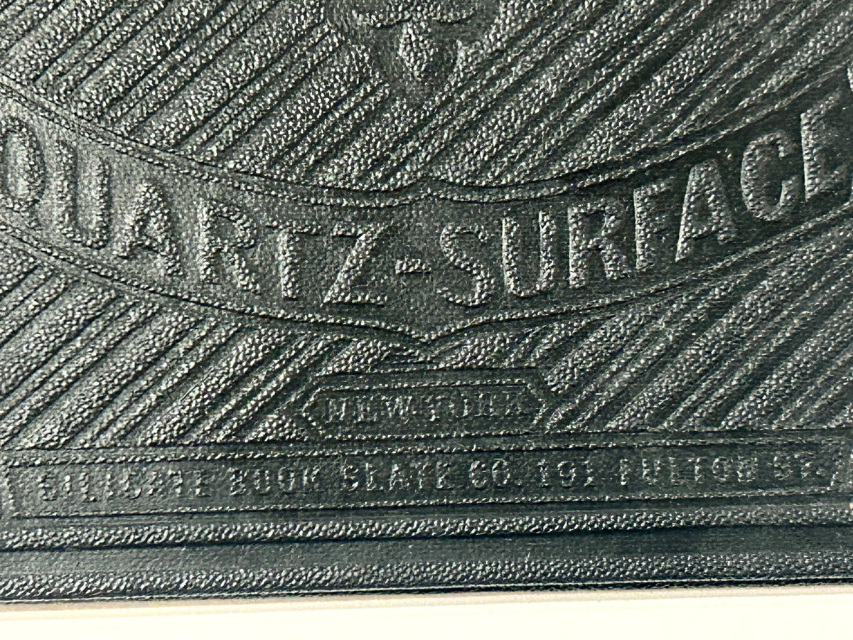 SILICATE SLATE BOOK FOR WRITING PATENT 1867 NEW YORK, RARE