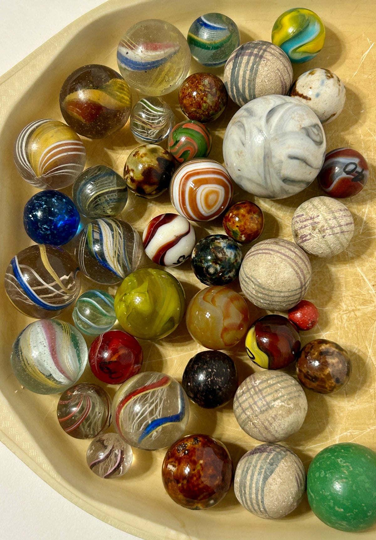 ANTIQUE MARBLES GROUP