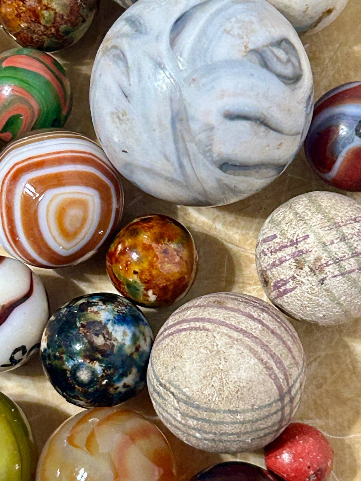ANTIQUE MARBLES GROUP