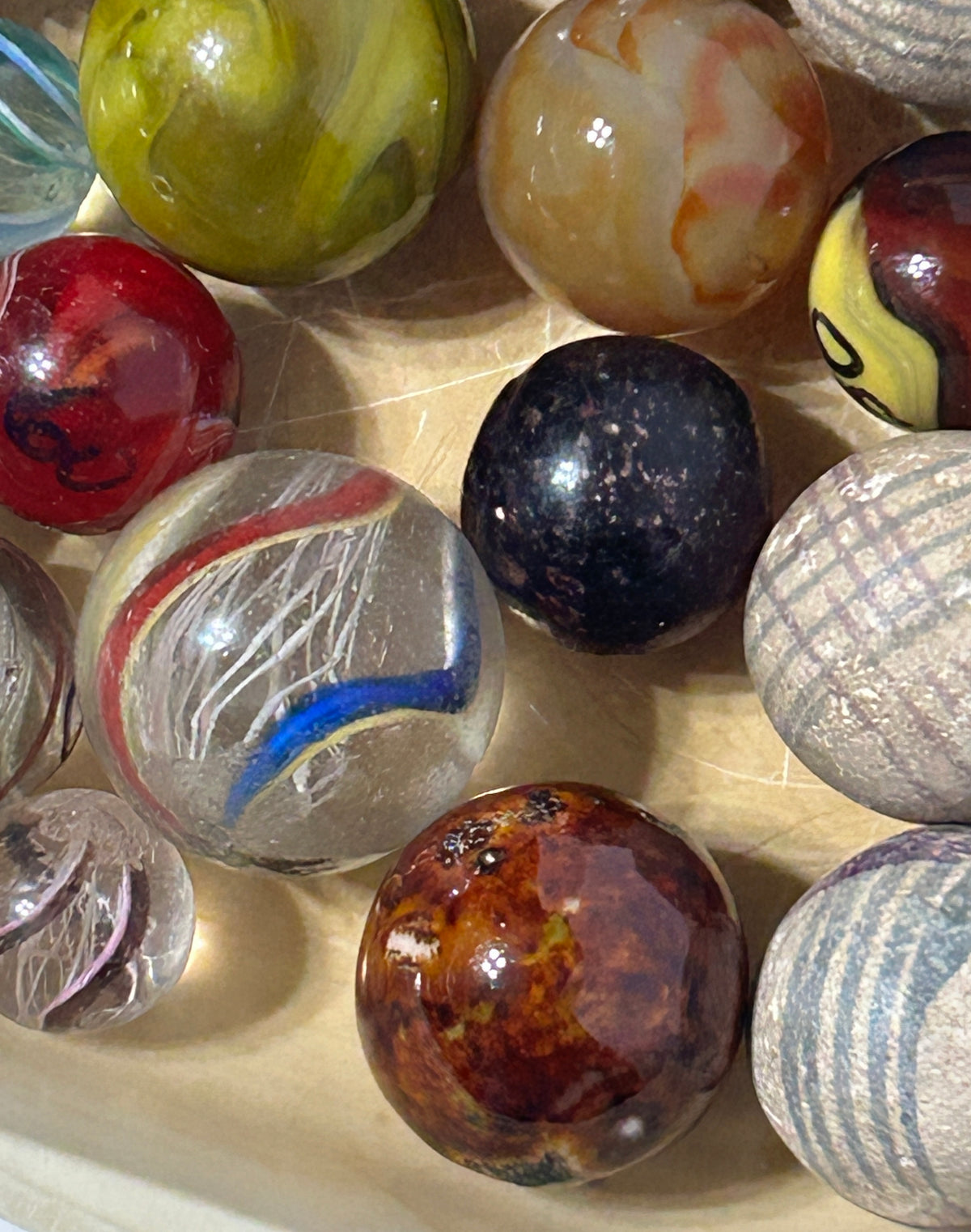 ANTIQUE MARBLES GROUP
