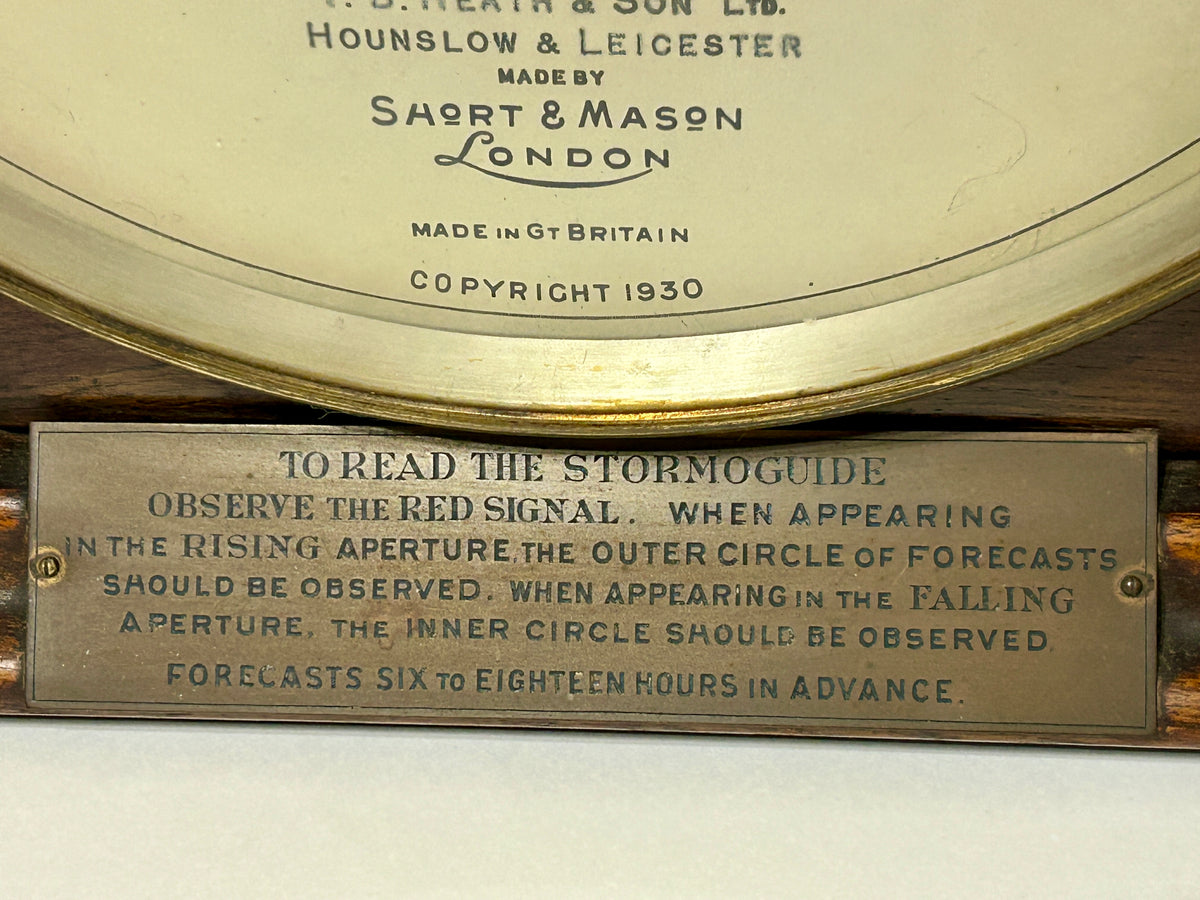 STORMOGUIDE 1930 ANTIQUE WEATHER FORECASTER