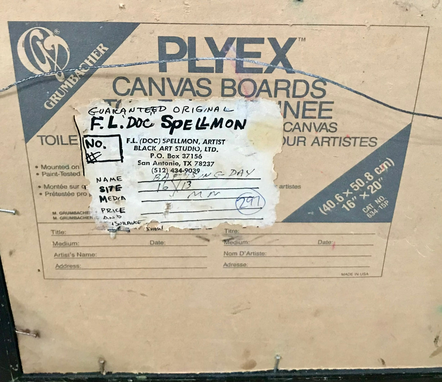 DOC SPELLMON PAINTING