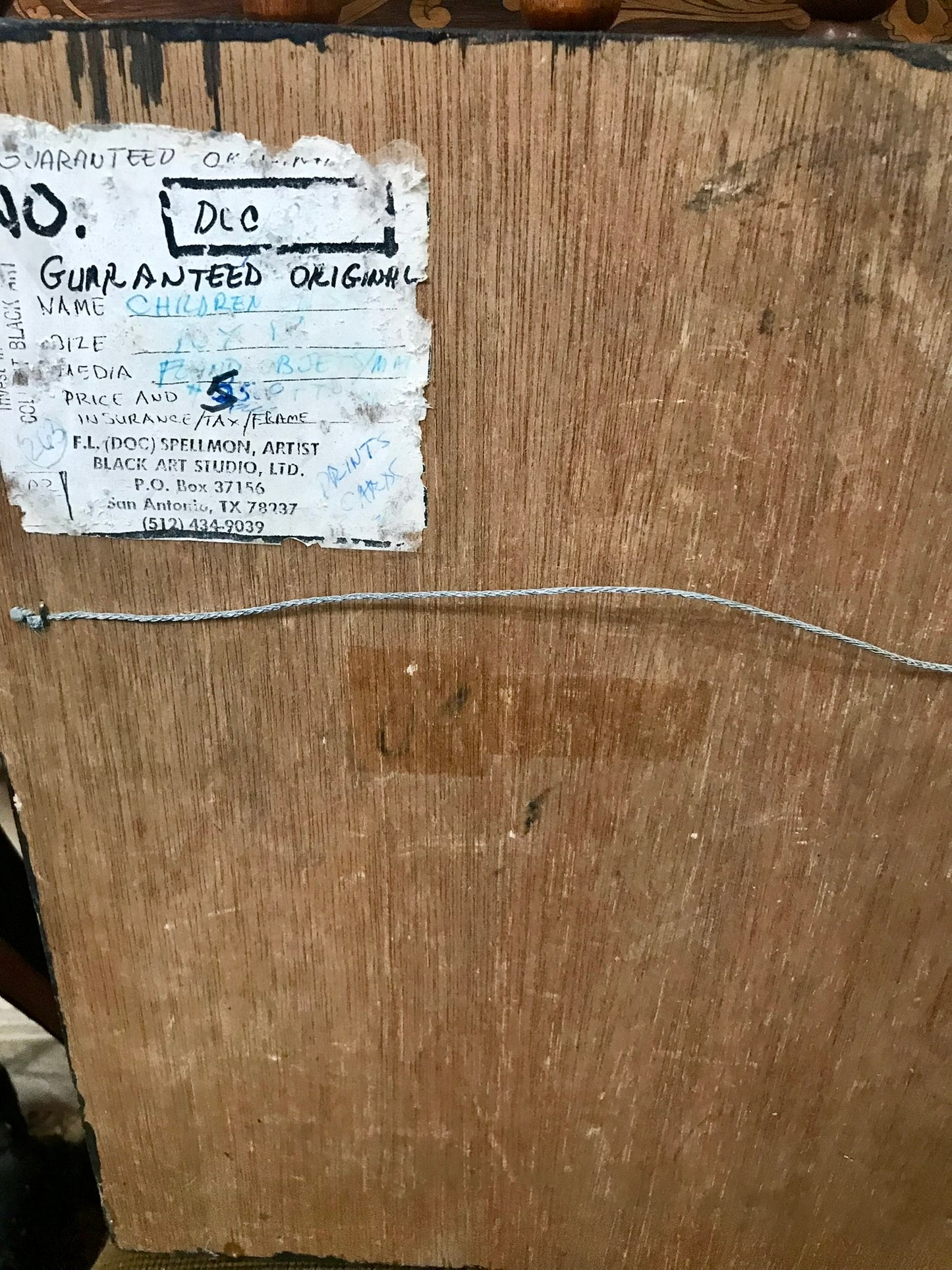 DOC SPELLMON PAINTING FOR SALE