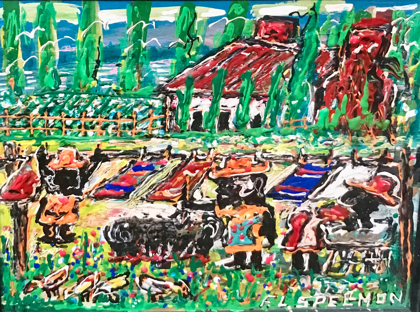 DOC SPELLMON ORIGINAL PAINTING