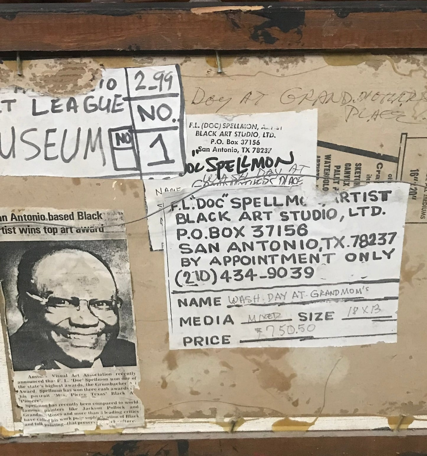 DOC SPELLMON ORIGINAL PAINTING