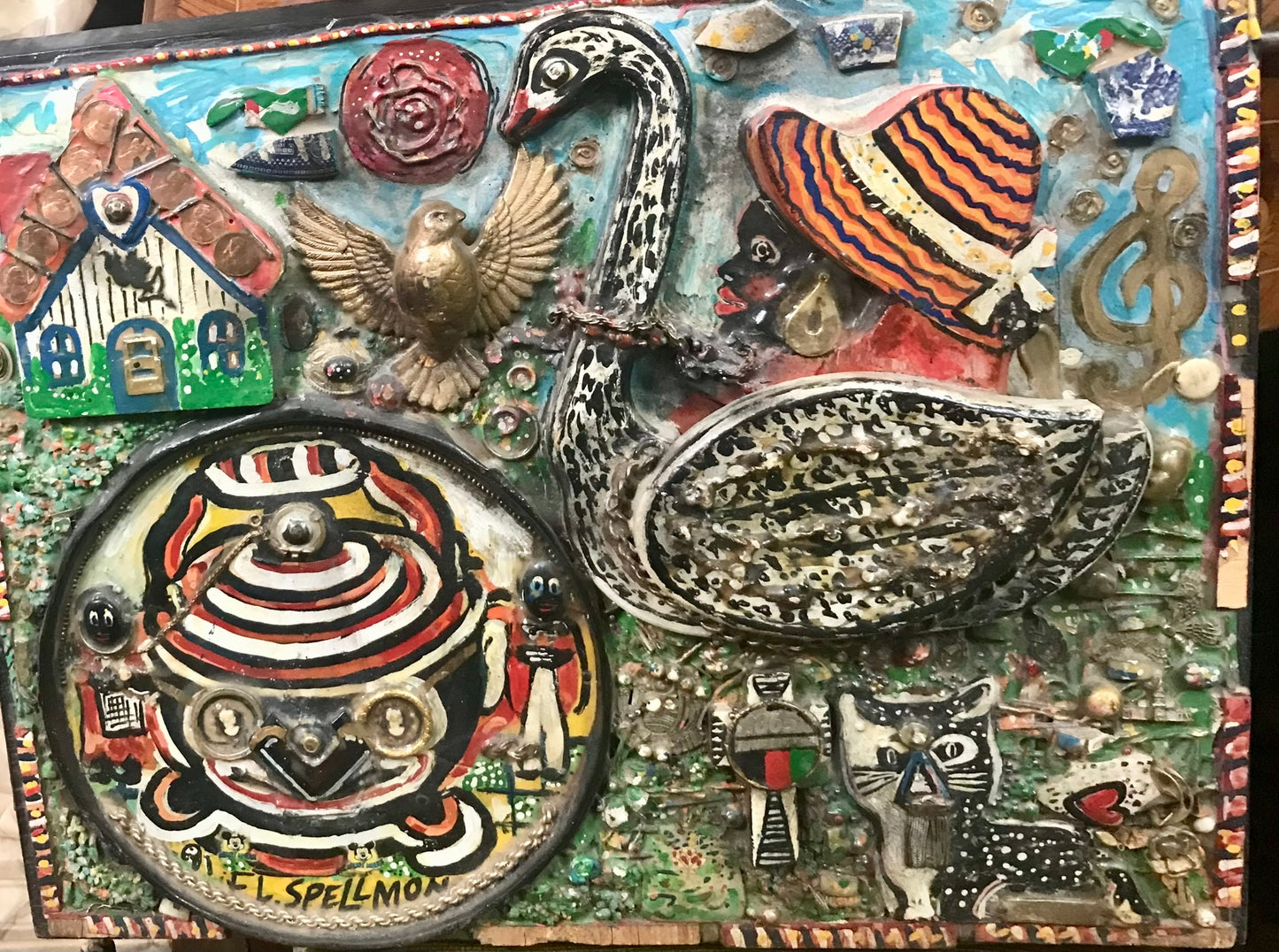 DOC SPELLMON PAINTING "NEW DREAMS"