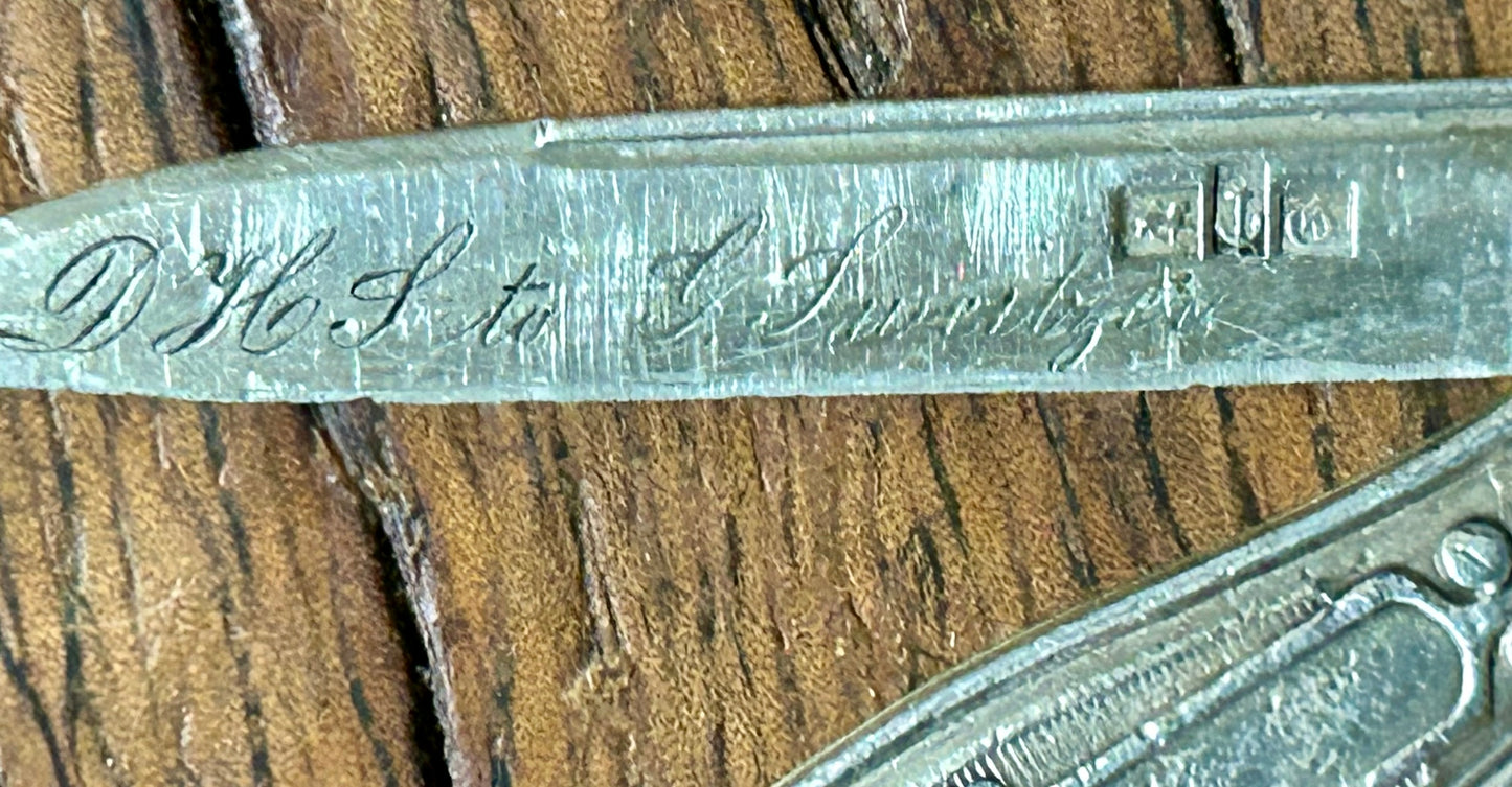 STERLING SMALL FANCY ANTIQUE KNIFE