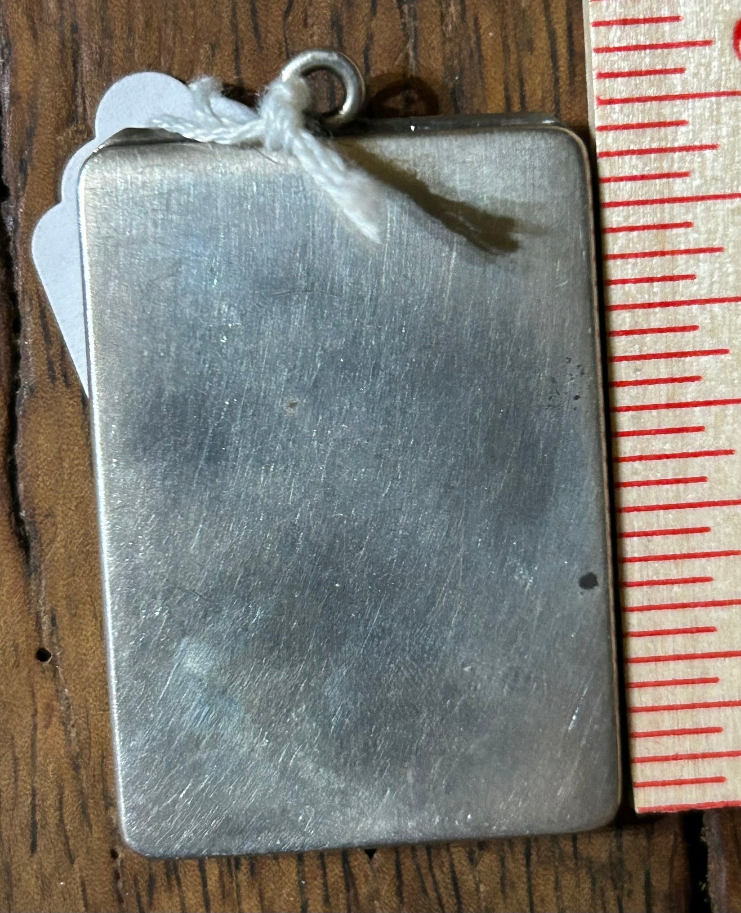 STERLING ELGIN SILVER DECO LOCKET