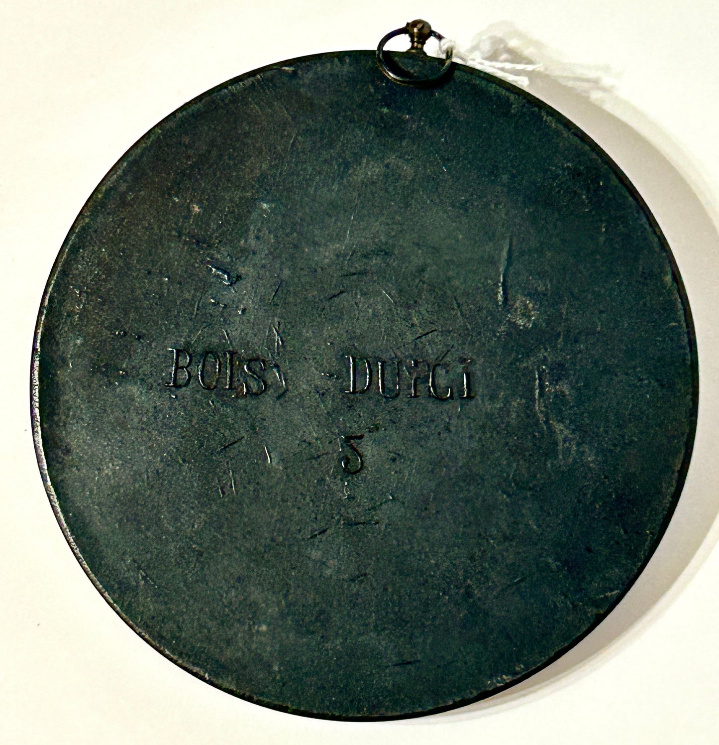 ANTIQUE BORIS DURCI WALL PLAQUE OF TORQUATO TASSO ITALIAN WRITER & POET 1544-1595