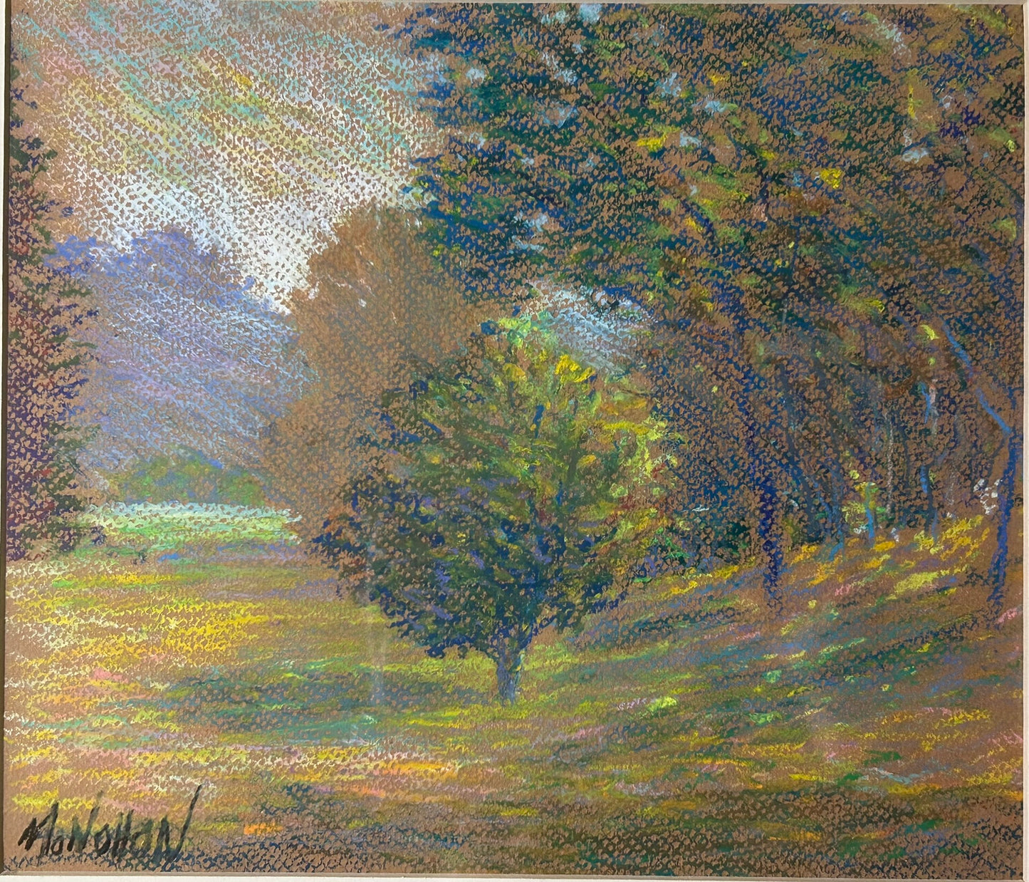 BARRY MONOHON - MEBRASKA, IOWA, AND CALIFORNIA PASTEL PAINTING