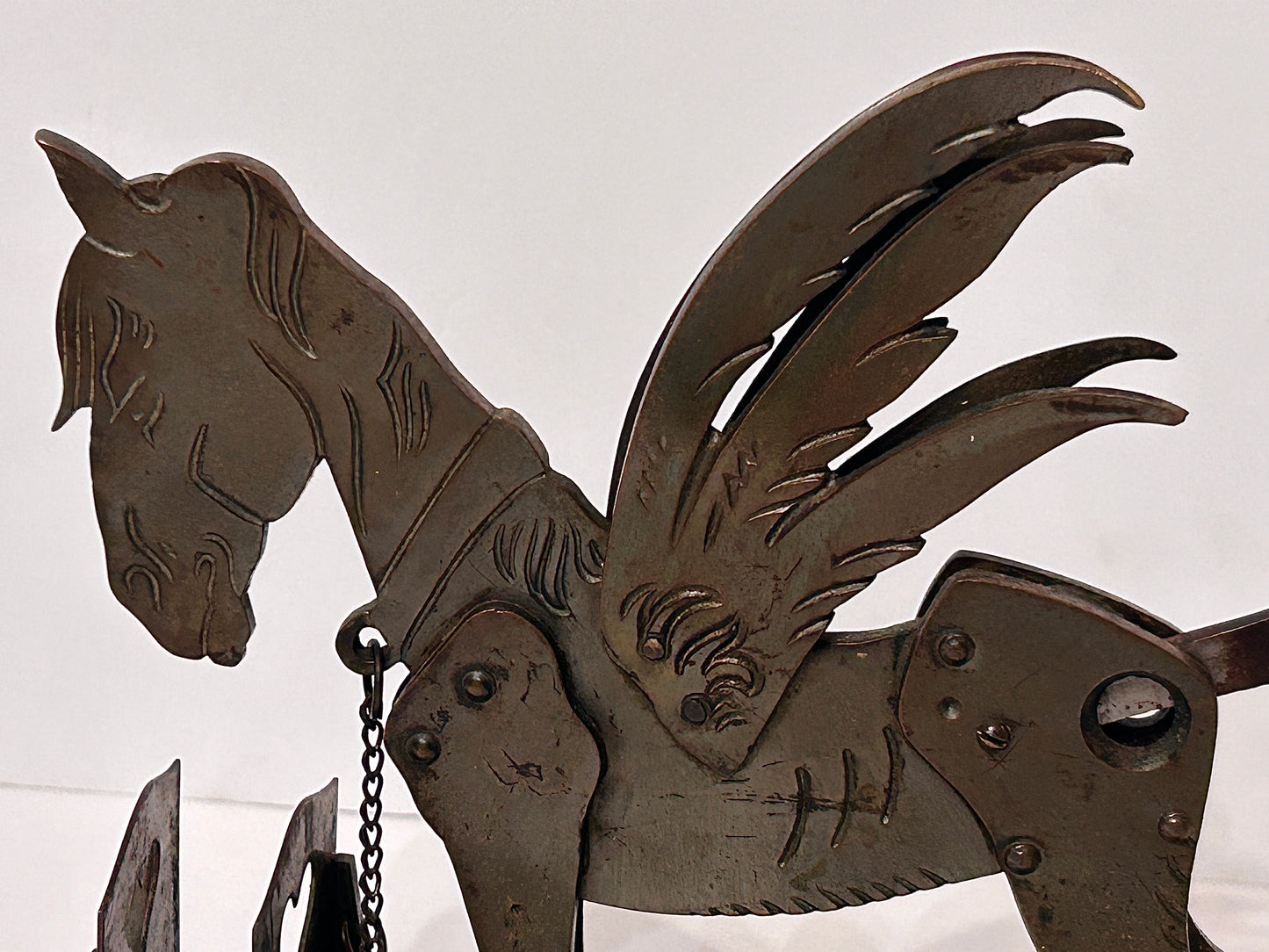 CIGAR NIPPER FIGURAL METAL DONKEY BY HUGO BERGER